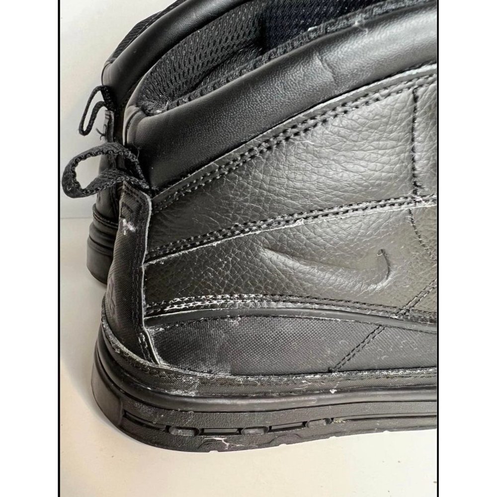 Nike Woodside 2 High Youth Boy Triple Black Lace Up High Top Boots Youth Size 3Y - Picture 5 of 10